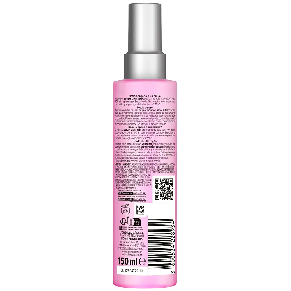 L'OREAL PARIS ELVIVE GLYCOLIC GLOSS illuminating serum 150 ml