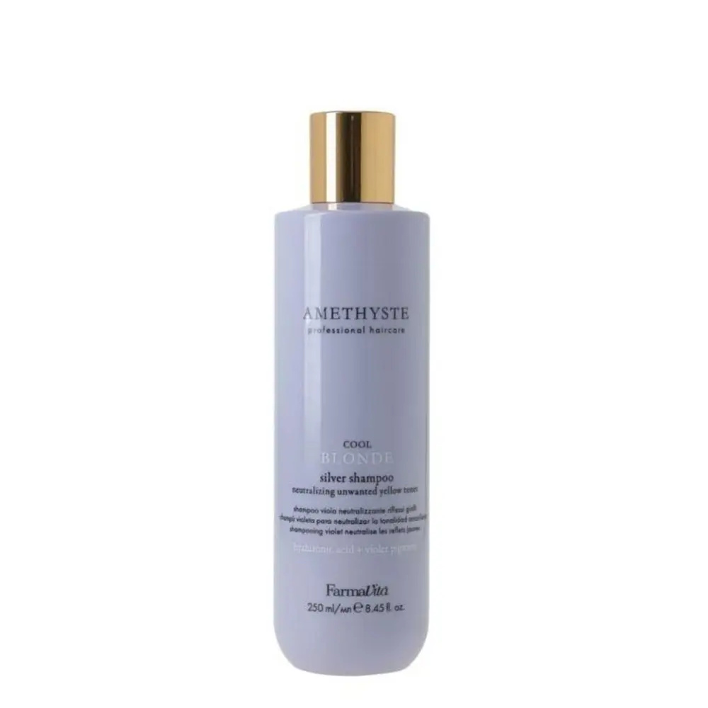 FARMAVITA AMETHYSTE BLONDE silver shampoo 250 ml FARMAVITA AMETHYSTE BLONDE silver shampoo 250 ml