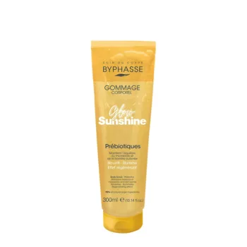 BYPHASSE GLOW SUNSHINE prebiotic body scrub 300 ml