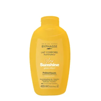BYPHASSE GLOW SUNSHINE latte corpo illuminante con prebiotici 400 ml BYPHASSE GLOW SUNSHINE latte corpo illuminante con prebiotici 400 ml