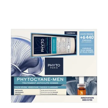 PHYTO PHYTOCYANE MEN ANTI-HAIR LOSS + SHAMPOO SET 2 pcs