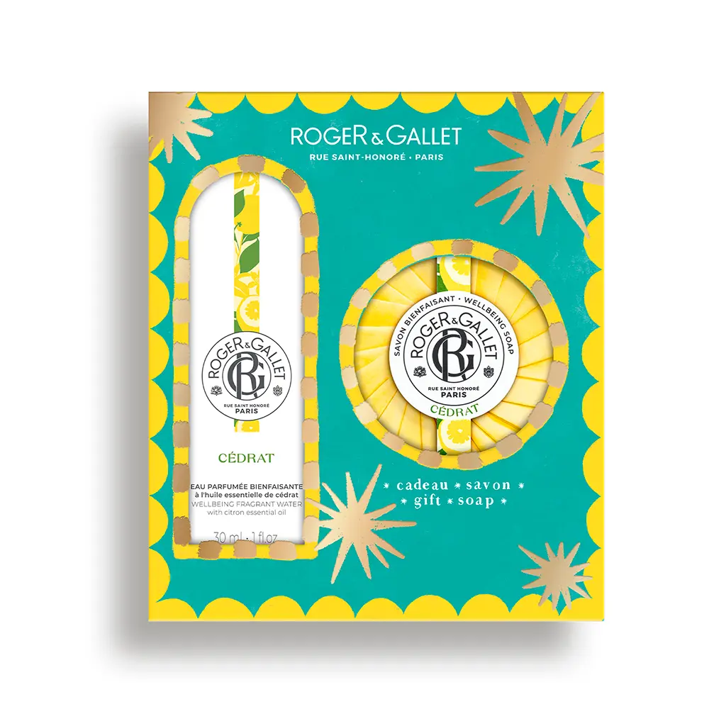 ROGER & GALLET CEDRAT SET BENESSERE ACQUA PROFUMATA DA 2 ROGER & GALLET CEDRAT SET BENESSERE ACQUA PROFUMATA DA 2