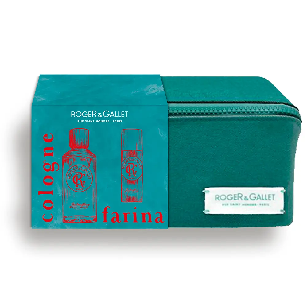 ROGER & GALLET JEAN MARIE FARINA CASE 2 pcs