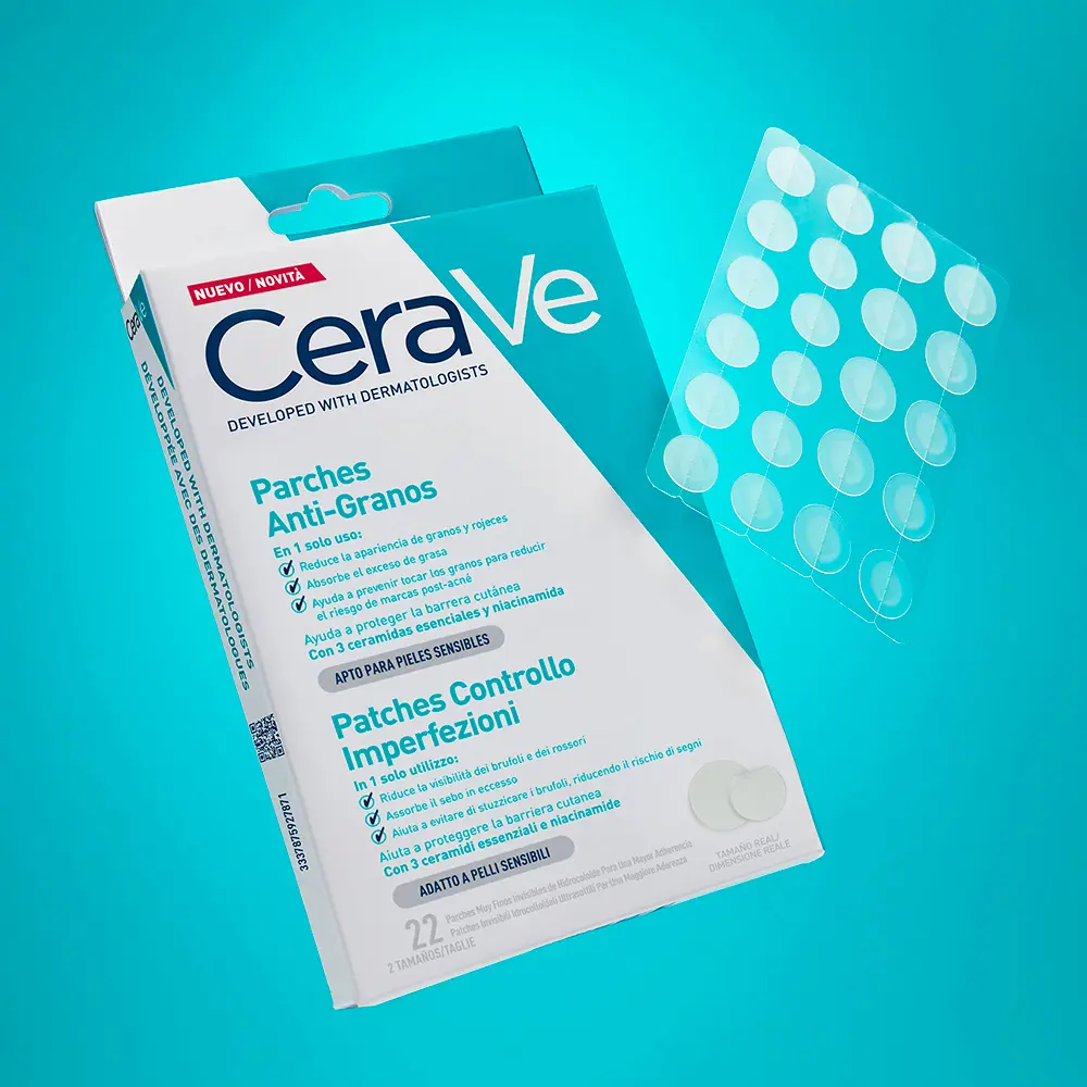 <span class="notranslate">CERAVE ANTI-PIMP PATCHES</span> with 3 essential ceramides and niacinamide 22 pcs
