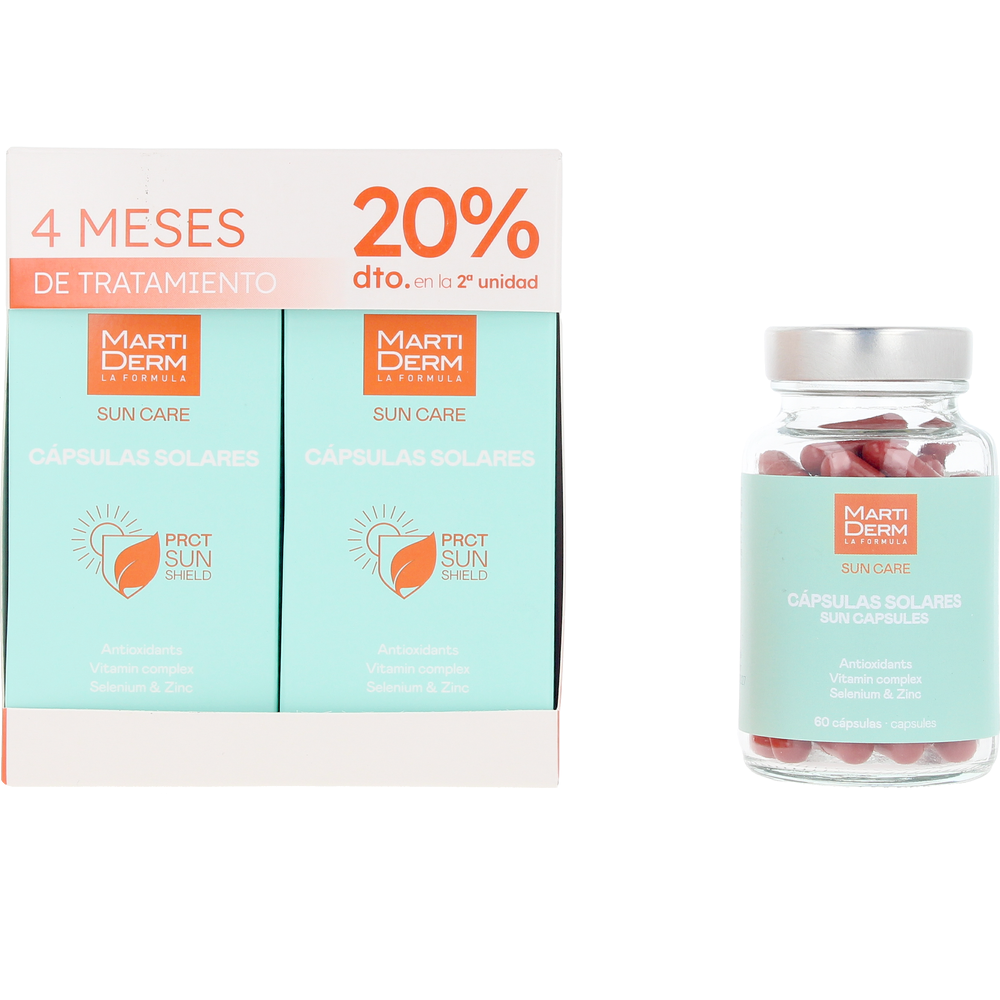 MARTIDERM Capsule solari SUN CARE confezione da 2 x 60 unità