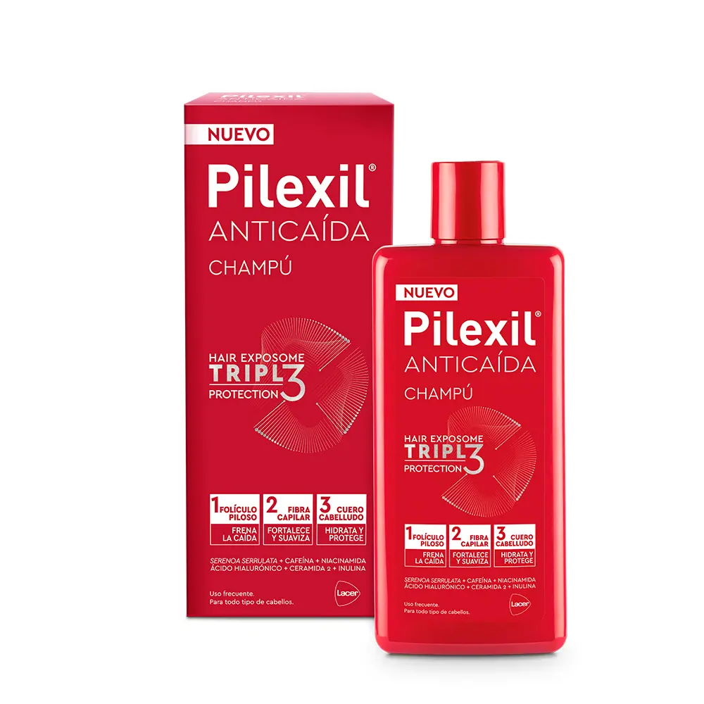 PILEXIL PILEXIL Shampooing triple protection anti-chute 275 ml