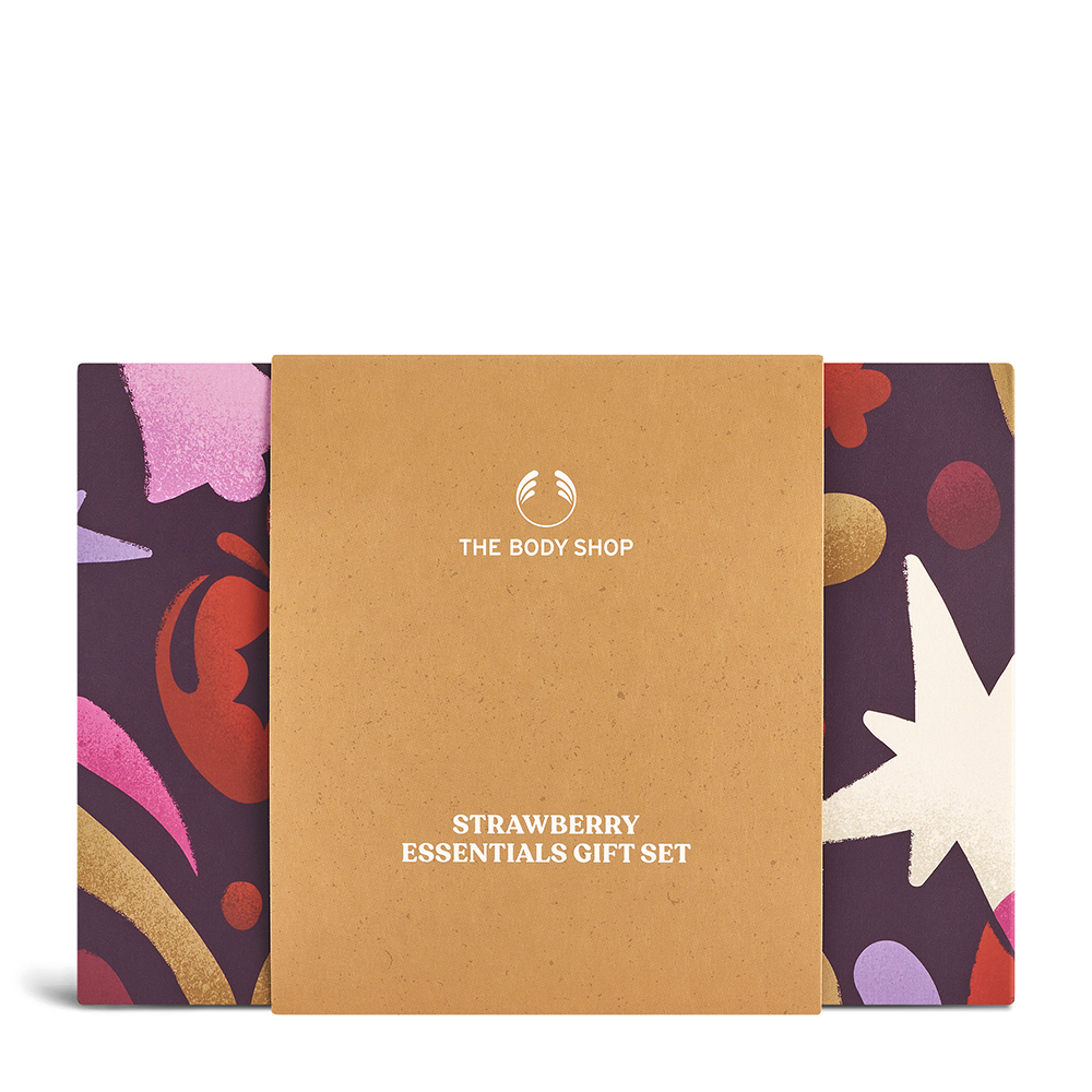 THE BODY SHOP SMALL STRAWBERRY 3-PIECE set