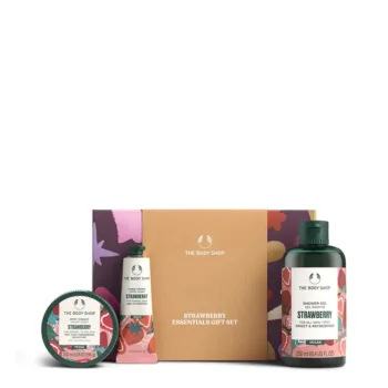 THE BODY SHOP SMALL STRAWBERRY 3-PIECE set