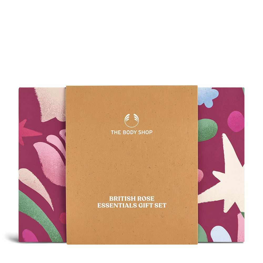 THE BODY SHOP SMALL BRITISH ROSE set 3 pcs