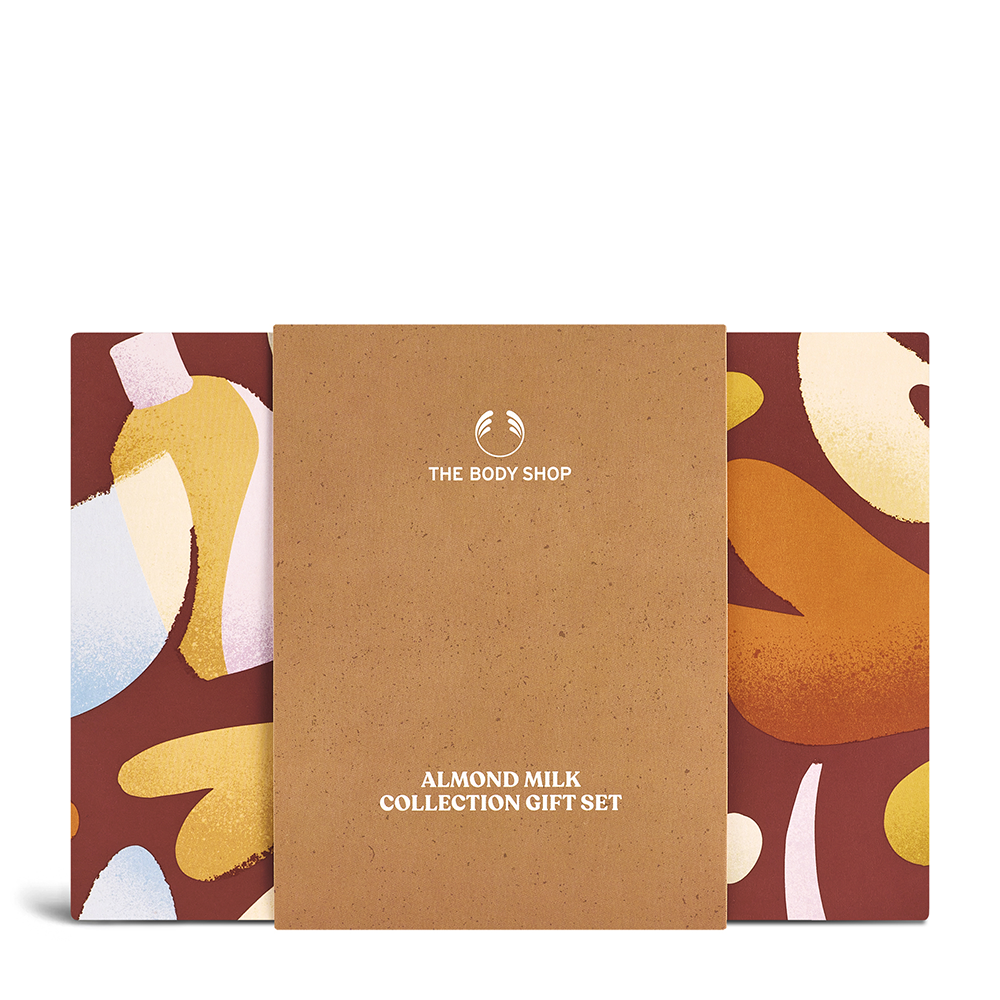 THE BODY SHOP LATTE DI MANDORLA MEDIO set 4 pezzi