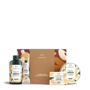 THE BODY SHOP LATTE DI MANDORLA MEDIO set 4 pezzi