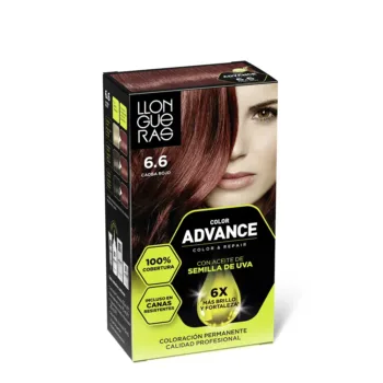 LLONGUERAS COLOR ADVANCE #6.6-caoba rojo intenso