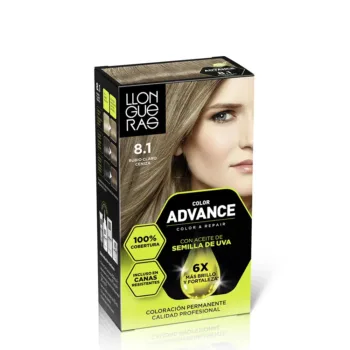 LLONGUERAS COLOR ADVANCE #8.1-rubio claro ceniza