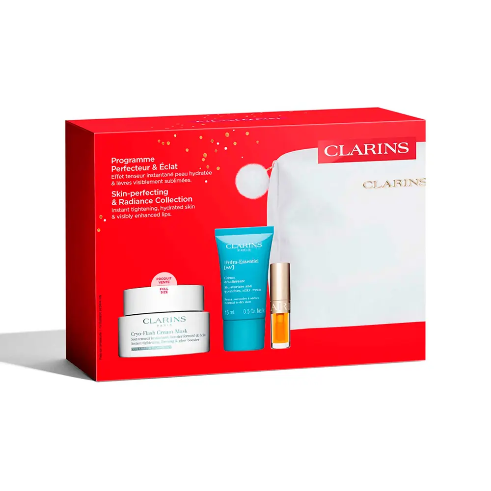 CLARINS CRYO FLASH MASCARILLA set 4 pcs