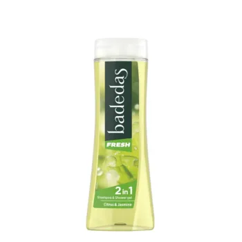BADEDAS FRESH 2in1 CITRUS & JASMINE shower gel + shampoo 600 ml