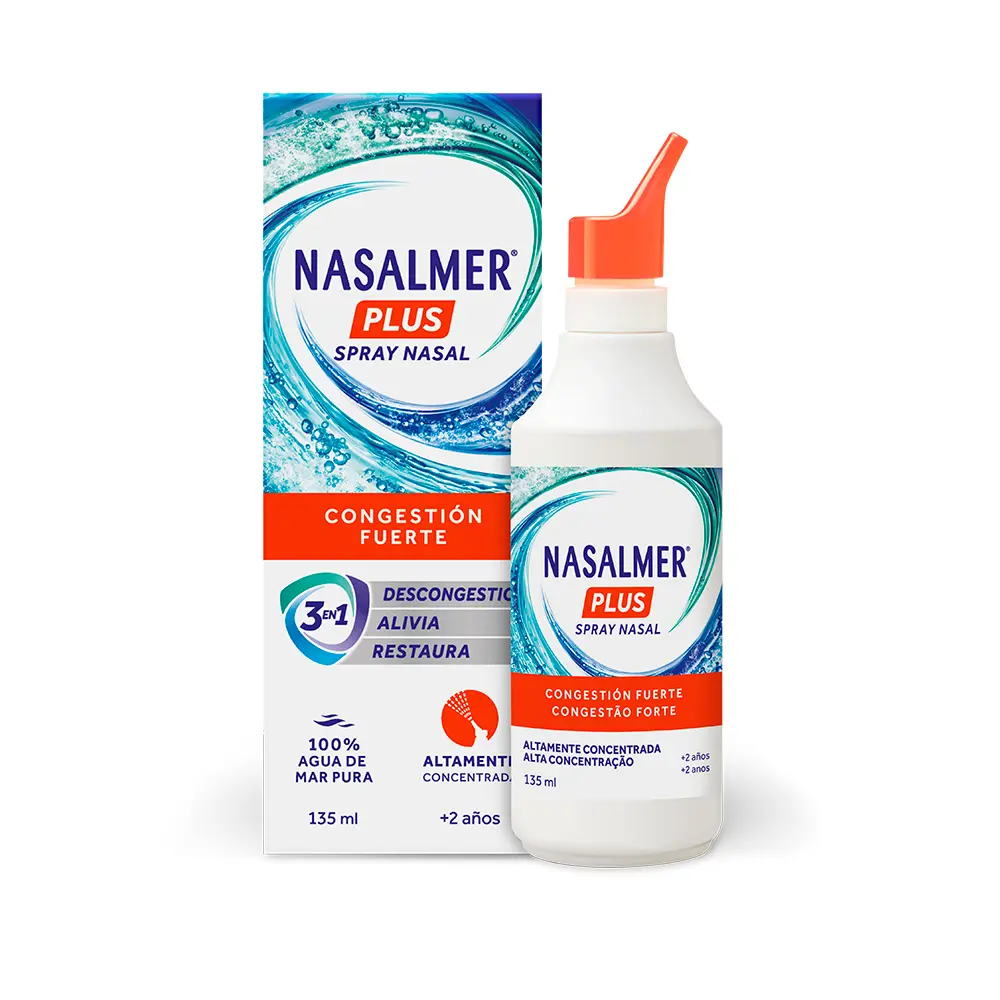 NASALMER NASALMER PLUS nasal spray 135 ml