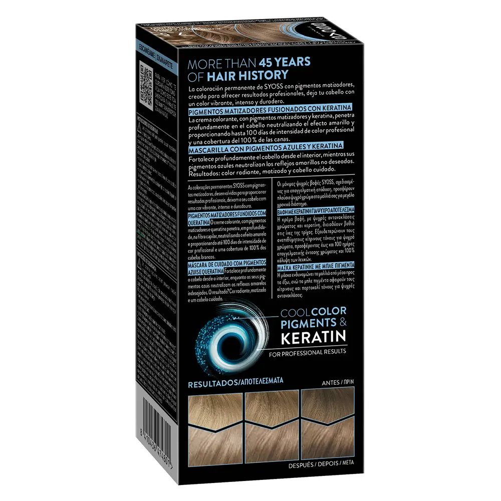 <span class="notranslate">SYOSS PERMANENT COOL COLOR</span> #7.5-Ashy Nude