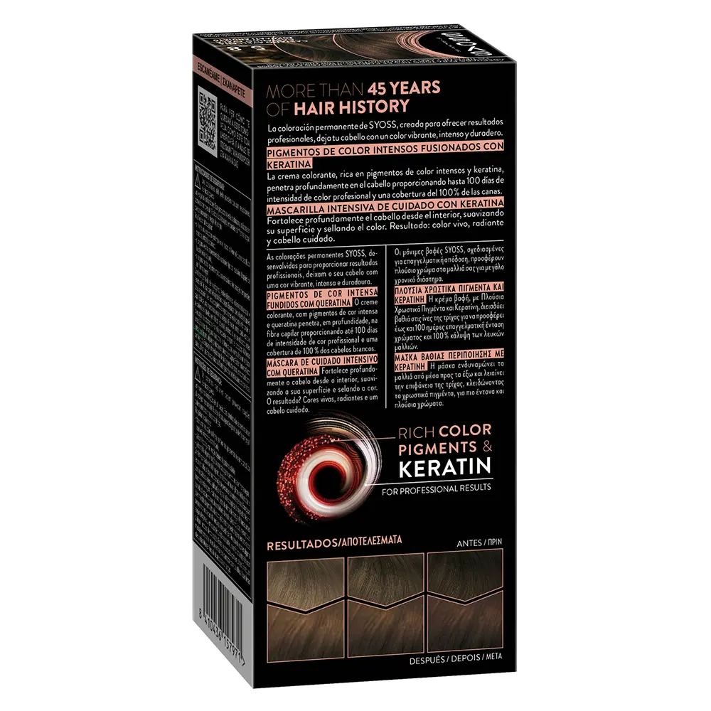 <span class="notranslate">SYOSS PERMANENT COLOR</span> #5.8-Hazelnut Brown