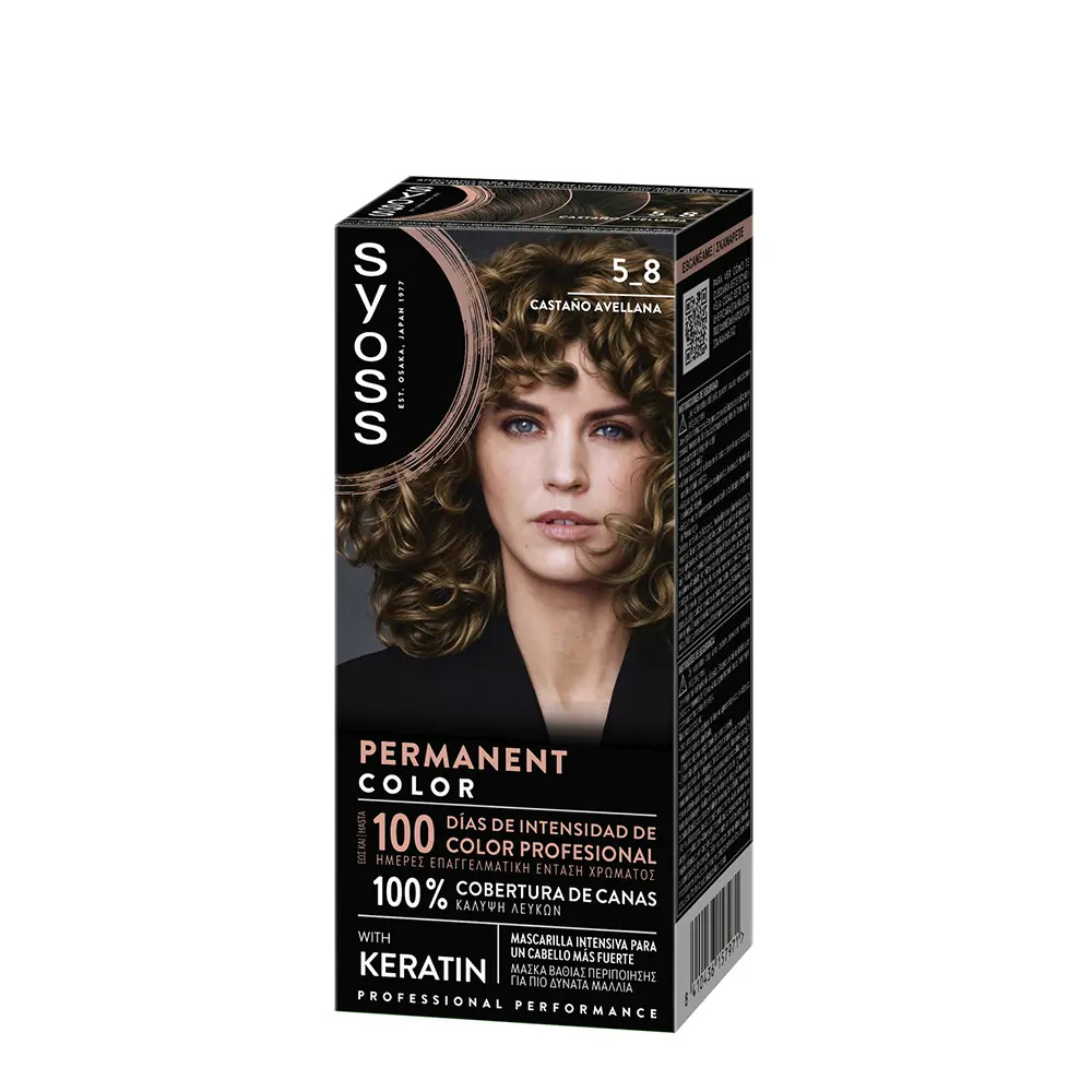 <span class="notranslate">SYOSS PERMANENT COLOR</span> #5.8-Hazelnut Brown <span class="notranslate">SYOSS PERMANENT COLOR</span> #5.8-Hazelnut Brown