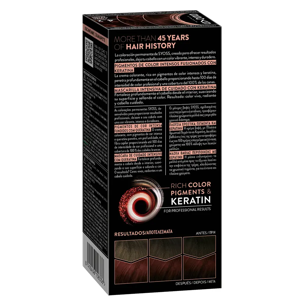 <span class="notranslate">SYOSS PERMANENT COLOR</span> #4.2-Mahogany Red