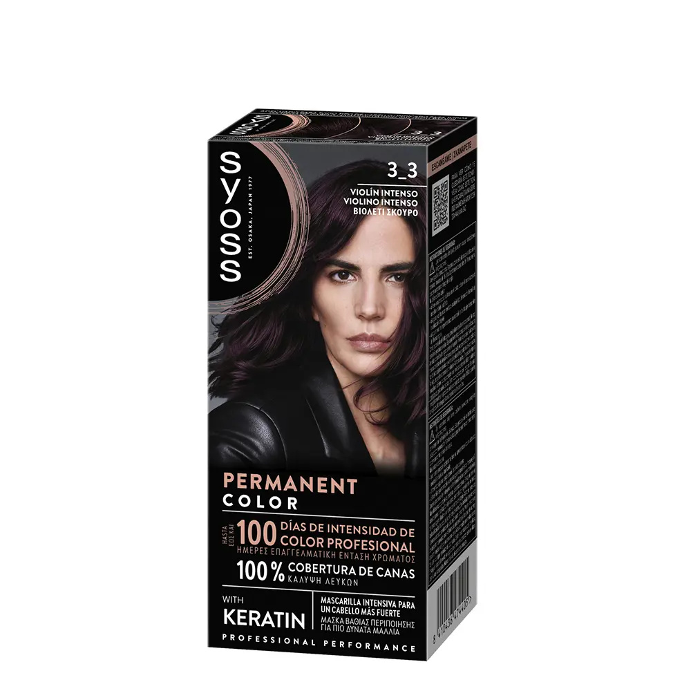 <span class="notranslate">SYOSS PERMANENT COLOR</span> #3.3-Dark Violet <span class="notranslate">SYOSS PERMANENT COLOR</span> #3.3-Dark Violet
