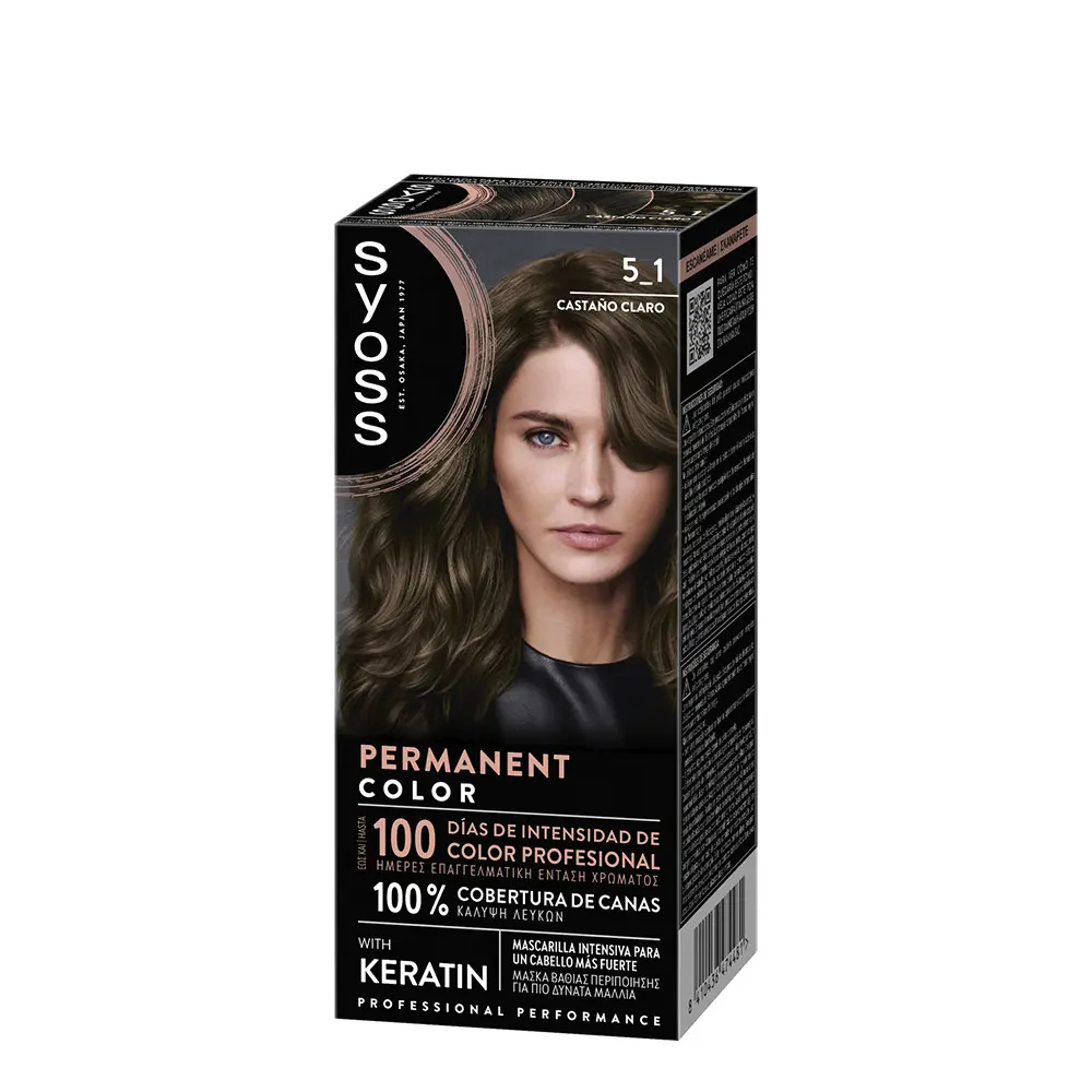 <span class="notranslate">SYOSS PERMANENT COLOR</span> #5.1-Light Brown <span class="notranslate">SYOSS PERMANENT COLOR</span> #5.1-Light Brown