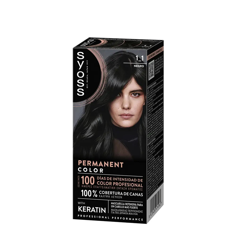 <span class="notranslate">SYOSS PERMANENT COLOR</span> #1.1-Black <span class="notranslate">SYOSS PERMANENT COLOR</span> #1.1-Black
