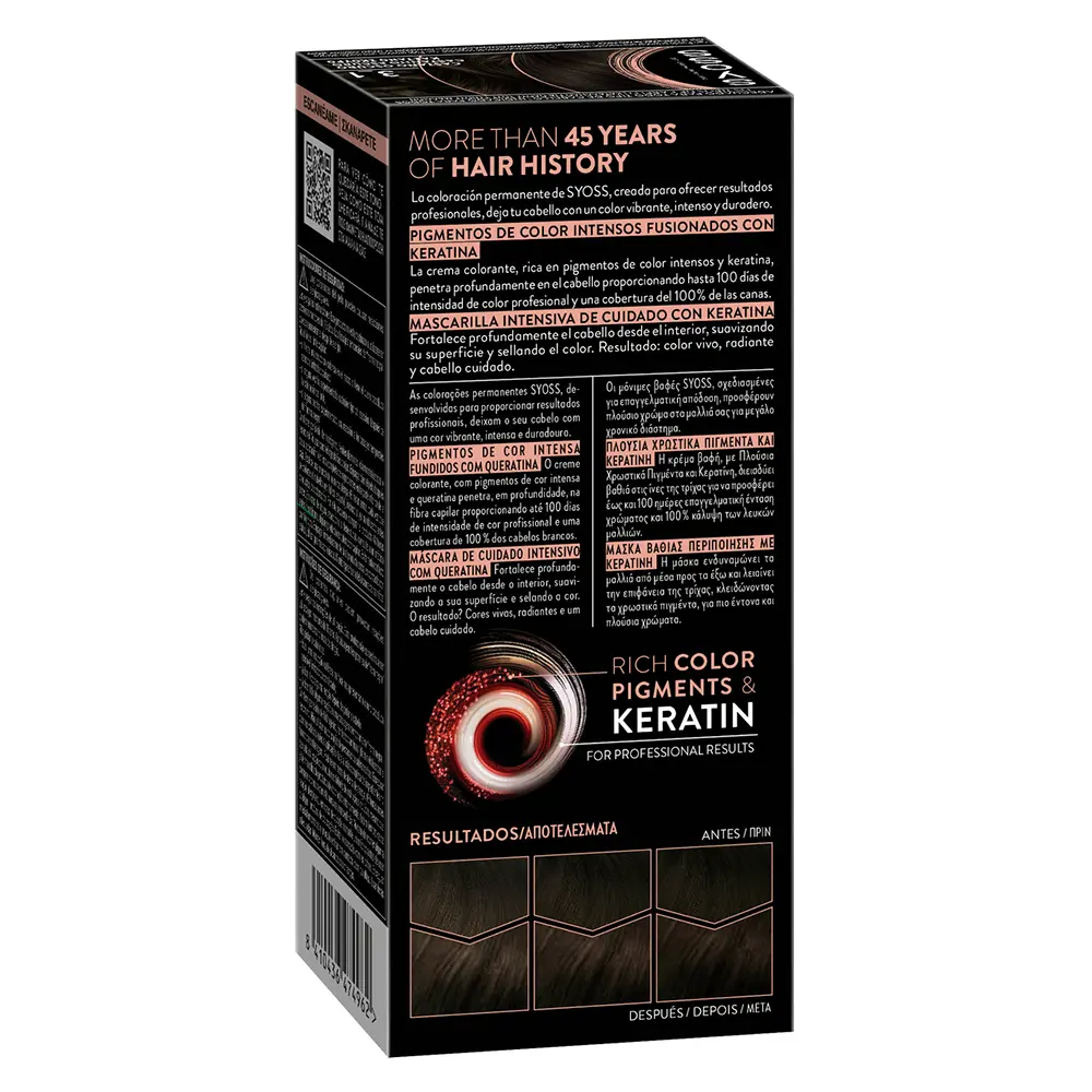 <span class="notranslate">SYOSS PERMANENT COLOR</span> #3.1-Dark Brown