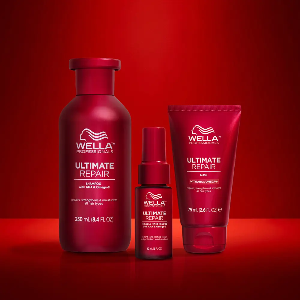 WELLA PROFESSIONALS ULTIMATE REPAIR Riparazione Capelli Danneggiati 3 pz WELLA PROFESSIONALS ULTIMATE REPAIR Riparazione Capelli Danneggiati 3 pezzi - Immagine 3