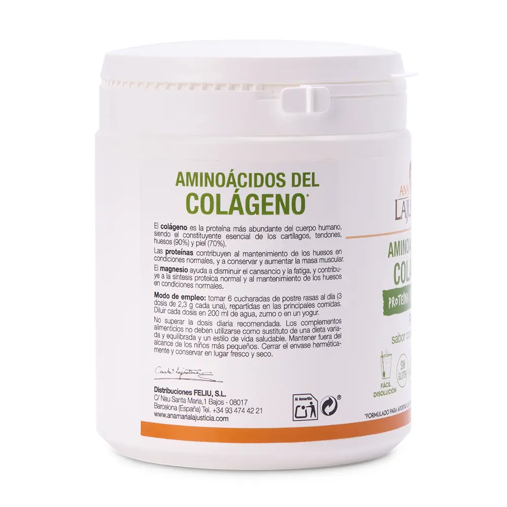 ANA MARIA LAJUSTICIA Collagen Amino Acids Powder #Cookies & Cream 350g