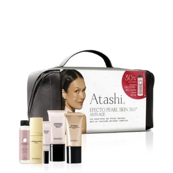 ATASHI RITUAL PEARL SKIN EFFECT 360 TOILETRY BAG 6 pcs set