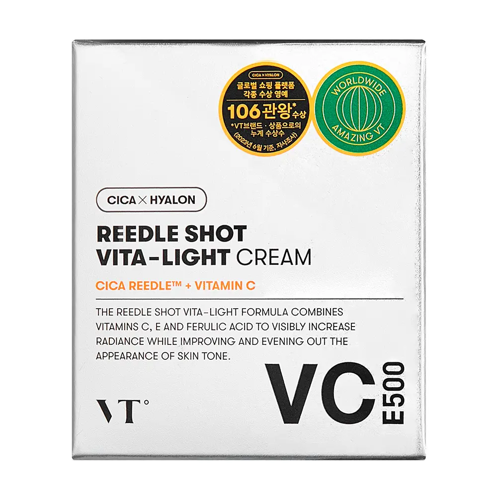 <span class="notranslate">VT COSMETICS VT REEDLE SHOT</span> VITA-LIGHT illuminating facial cream 50 ml