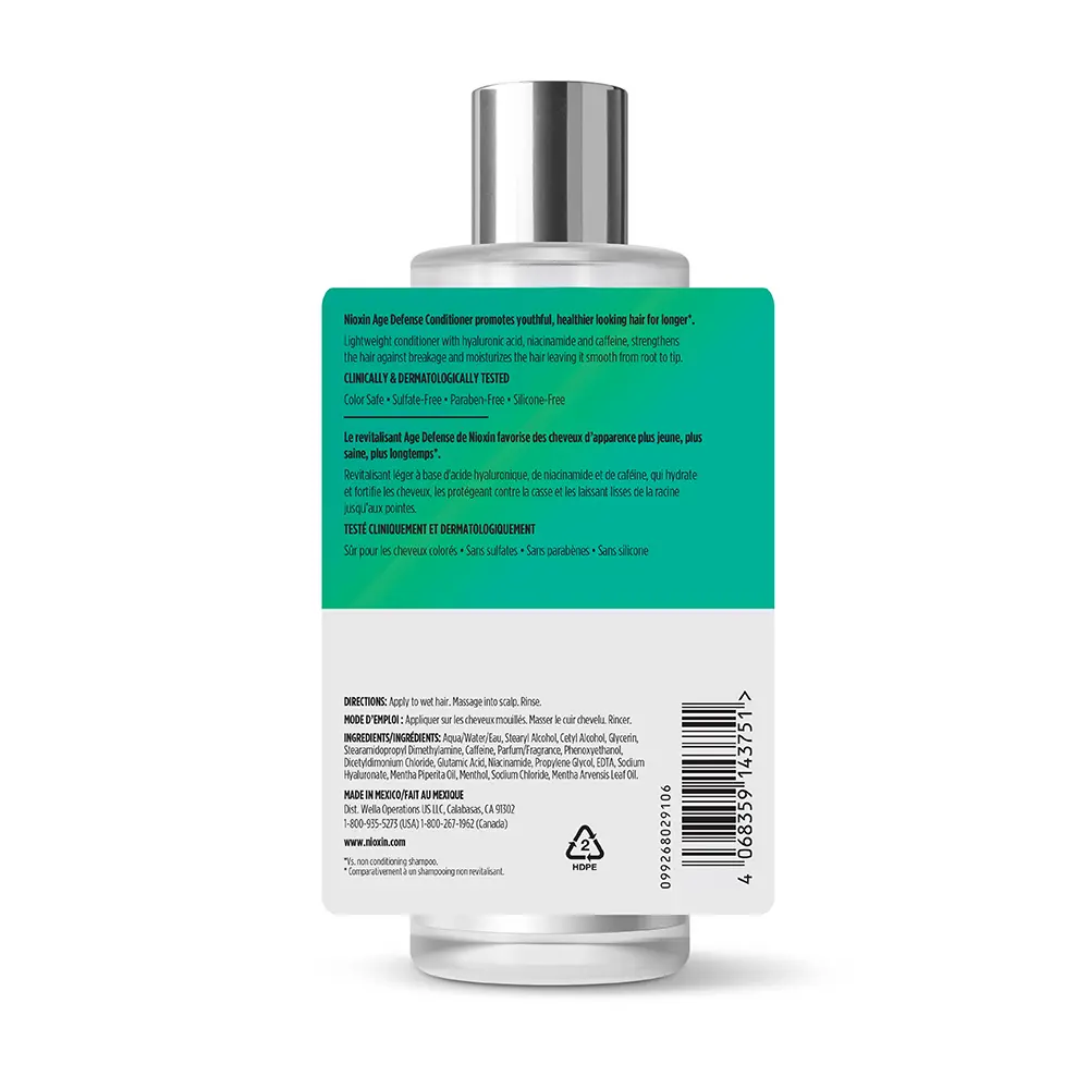 <span class="notranslate">NIOXIN AGE DEFENSE</span> anti-aging conditioner deep hydration with hyaluronic acid 240 ml <span class="notranslate">NIOXIN AGE DEFENSE</span> anti-aging conditioner deep hydration with hyaluronic acid 240 ml - Image 4