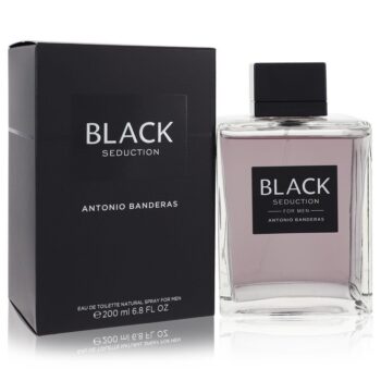 ANTONIO BANDERAS SEDUCTION IN BLACK Eau De Toilette 6.8 oz for Men