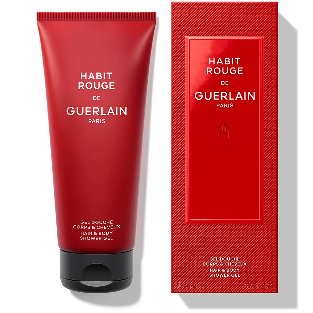 GUERLAIN HABIT ROUGE shower gel 200 ml