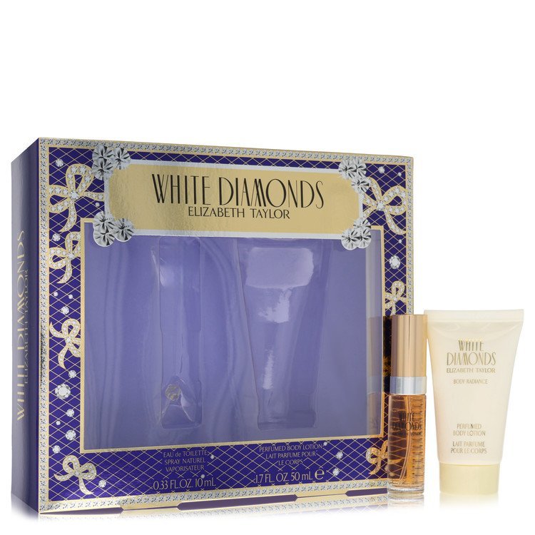 ELIZABETH TAYLOR WHITE DIAMONDS Gift Set for Women ELIZABETH TAYLOR WHITE DIAMONDS Gift Set for Women