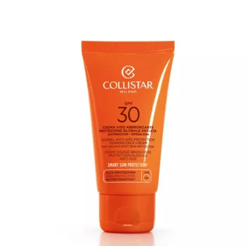 COLLISTAR CREAM ROSTRO bronceadora proteccin global anti-aging SPF30 50 ml