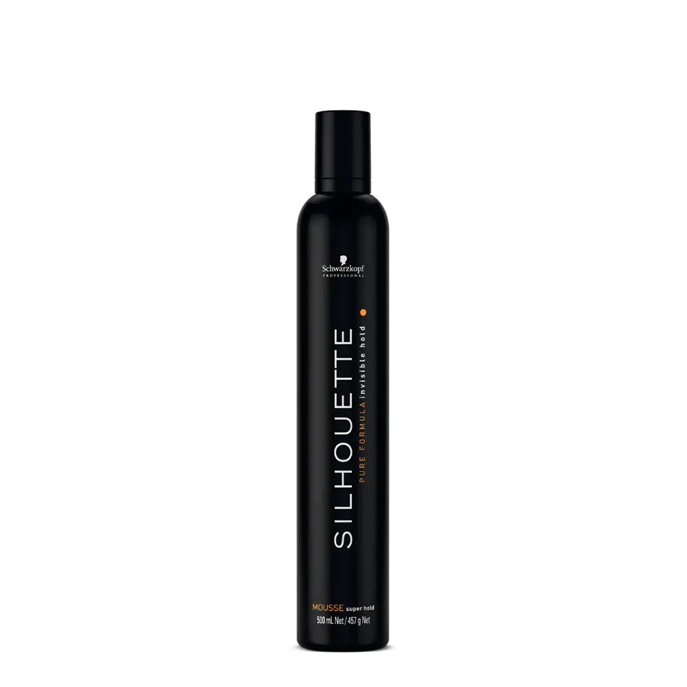 SCHWARZKOPF SILHOUETTE super hold mousse 500 ml SCHWARZKOPF SILHOUETTE super hold mousse 500 ml