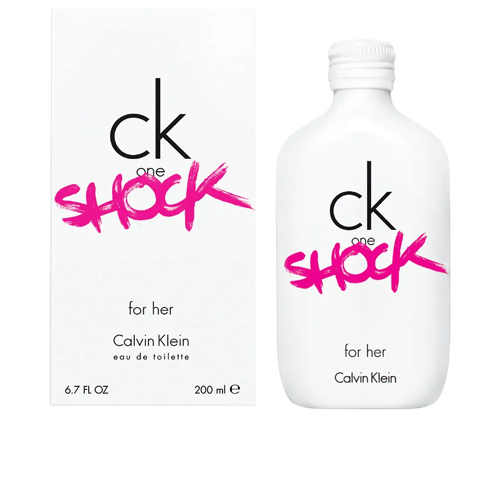CALVIN KLEIN CK ONE SHOCK FOR HER eau de toilette vaporisateur 200 ml pour femme