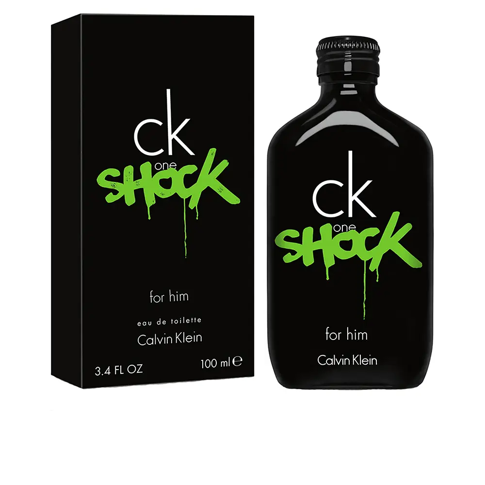 CALVIN KLEIN CK ONE SHOCK FOR HIM eau de toilette vaporisateur 100 ml pour hommes