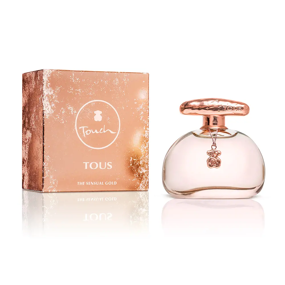 TOUS TOUS TOUCH the sensual gold eau de toilette spray 100 ml per donna