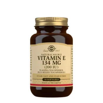 SOLGAR Vitamin E 200 IU 50 Caps