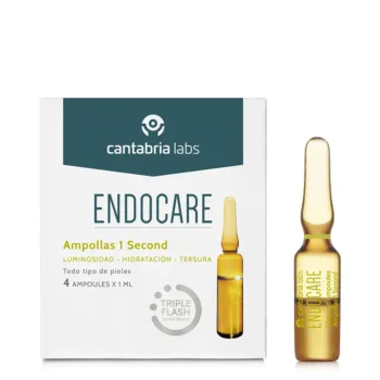 ENDOCARE AMPOULES 1 SECOND triple flash action 4 x 1 ml