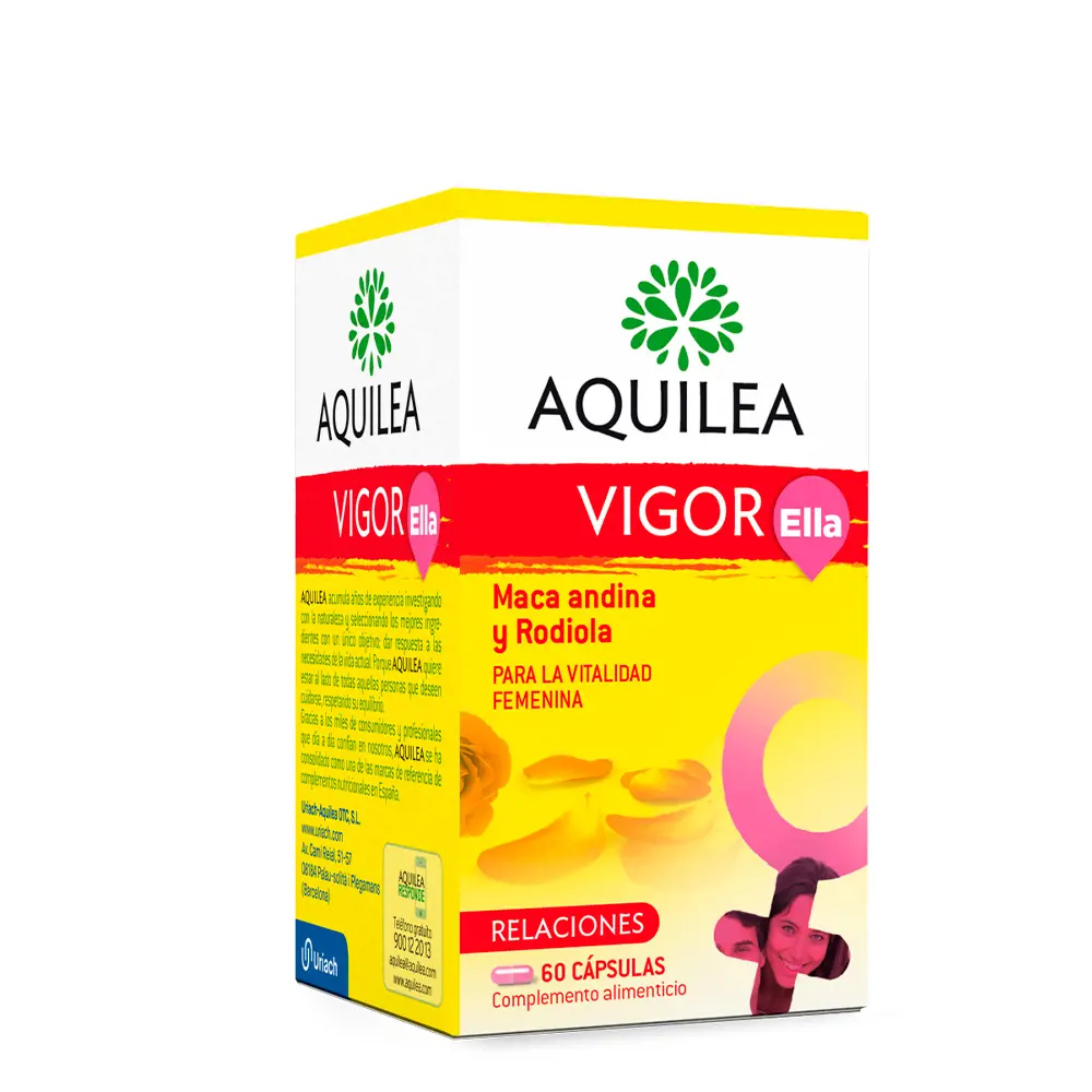 AQUILEA VIGOR HER with Andean Maca and Rodiola 60 capsules AQUILEA VIGOR HER with Andean Maca and Rodiola 60 capsules
