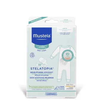 MUSTELA STELATOPIA Relief-Schlafanzug #6-12 Monate 1 Einheit