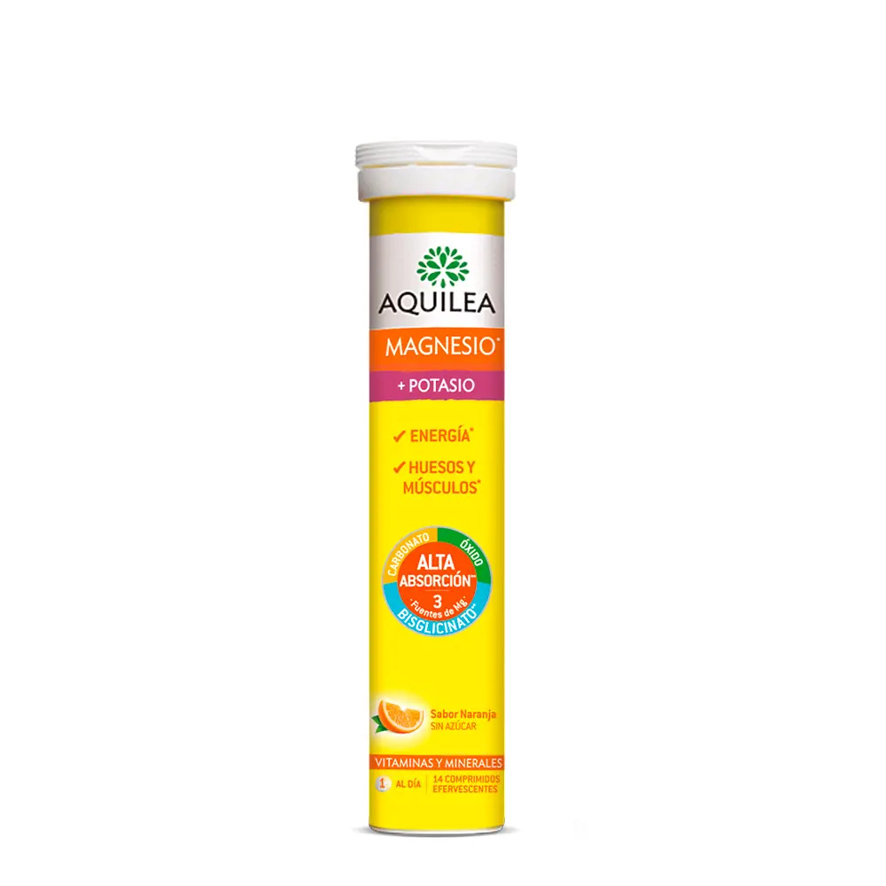 AQUILEA MAGNESIUM+POTASSIUM Effervescent Tablets 14 pcs AQUILEA MAGNESIUM+POTASSIUM Effervescent Tablets 14 pcs