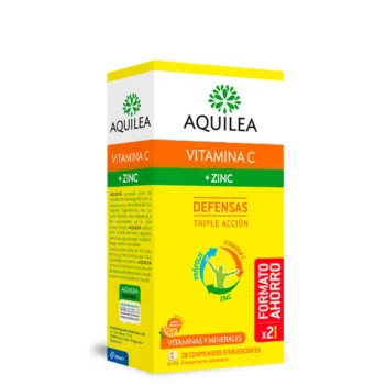 AQUILEA Vitamin C + Zinc Savings Pack 28 Tablets