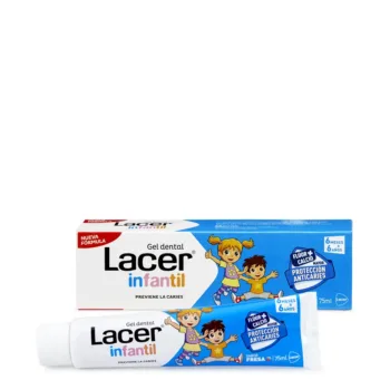LACER INFANTIL gel dental strawberry 75 ml