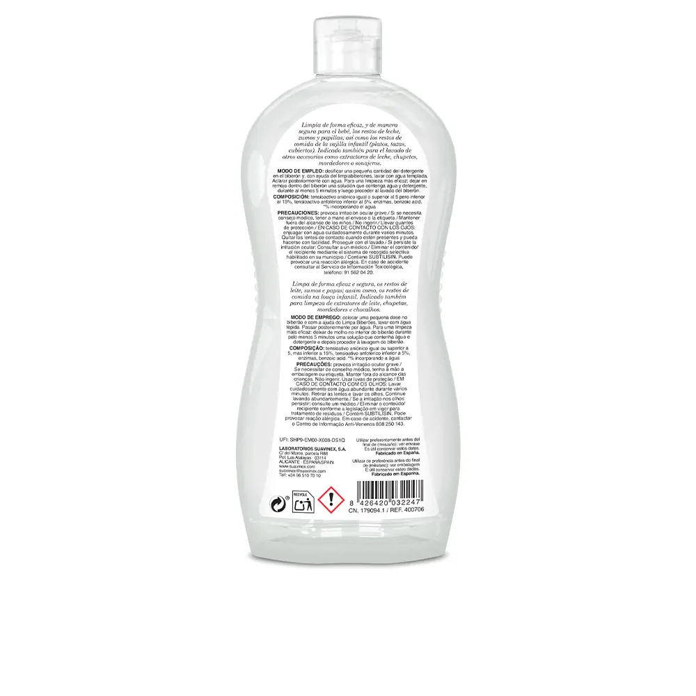 SUAVINEX Detergent for Bottles and Teats 500 ml