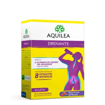AQUILEA Draining with Fruits of the Forest Flavor 15 Soluble Sticks